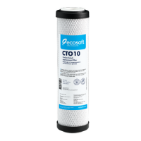 Картридж із пресованим активованим вугіллям Ecosoft 2.5''х10'' CHVCB2510ECO